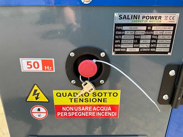 2026 salini vg-r30 stroomgenerator - afbeelding 2 van  4