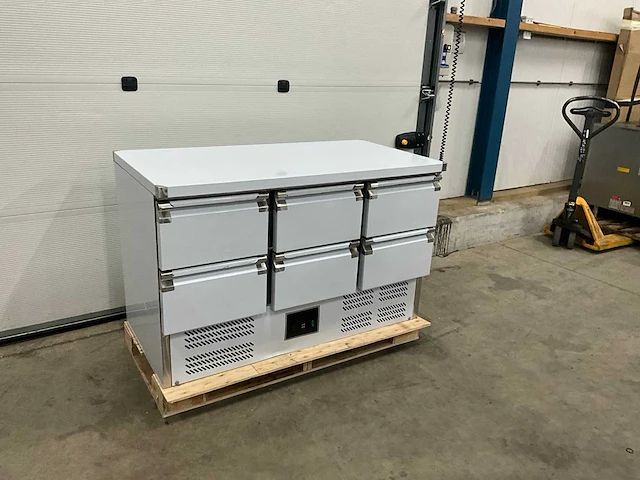 2026 saro es 903 s/s top 0/6 koelwerkbank met lade - afbeelding 1 van  9