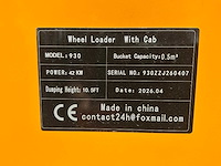 2026 sdlool sl930 shovel ongebruikt - afbeelding 41 van  46