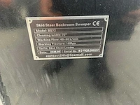 2026 skid steer bobcat bs 72 straatveegmachine - afbeelding 5 van  6