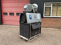 2026 spartan shs-100w industriële houtkachel met blower - afbeelding 3 van  16