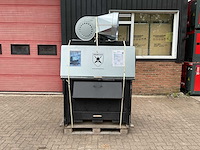 2026 spartan shs-100w industriële houtkachel met blower