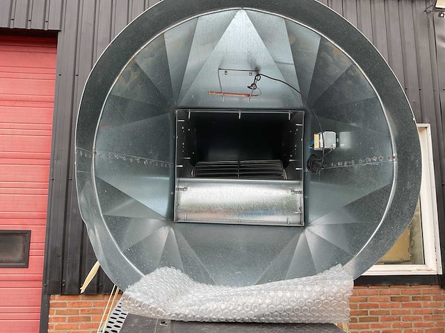 2026 spartan shs-100w industriële houtkachel met blower - afbeelding 14 van  16