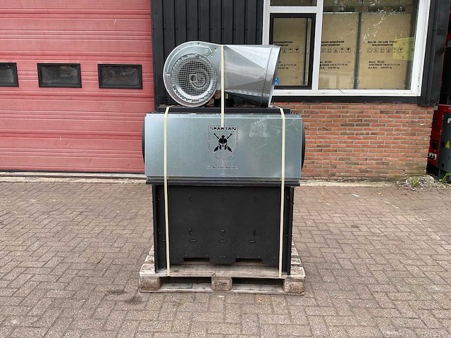2026 spartan shs-50w houtkachel industriële houtkachel met blower - afbeelding 2 van  11