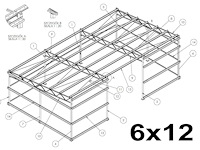 2026 staalconstructie (6,00x12,00 mtr) (72m²) - afbeelding 2 van  3