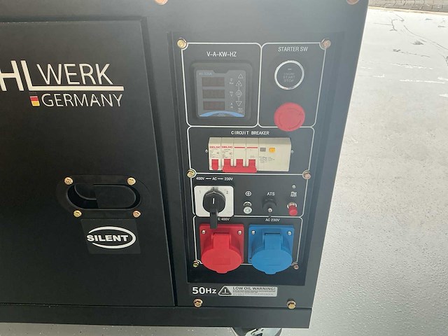 2026 stahl werk sw-10kw diesel aggregaat/noodstroomgenerator - afbeelding 2 van  15