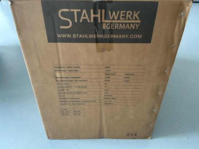 2026 stahl werk sw-10kw diesel aggregaat/noodstroomgenerator - afbeelding 4 van  15