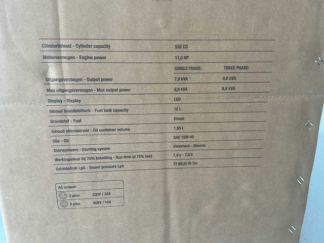 2026 stahl werk sw-10kw diesel aggregaat/noodstroomgenerator - afbeelding 5 van  15