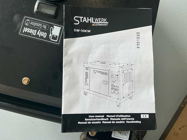 2026 stahl werk sw-10kw diesel aggregaat/noodstroomgenerator - afbeelding 7 van  15