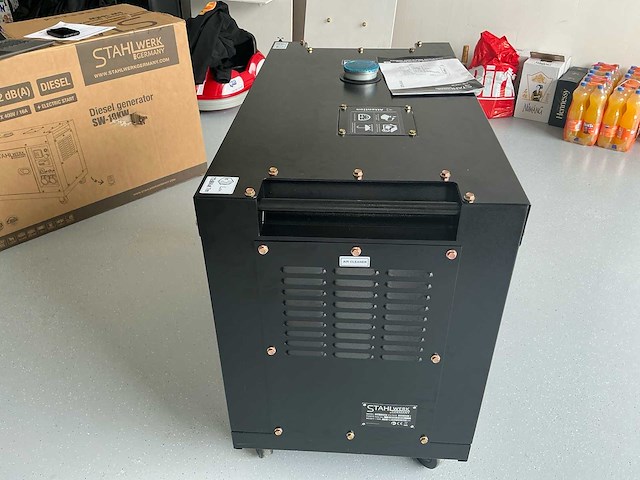 2026 stahl werk sw-10kw diesel aggregaat/noodstroomgenerator - afbeelding 8 van  15