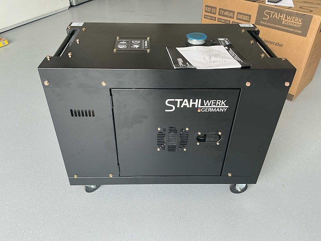 2026 stahl werk sw-10kw diesel aggregaat/noodstroomgenerator - afbeelding 10 van  15