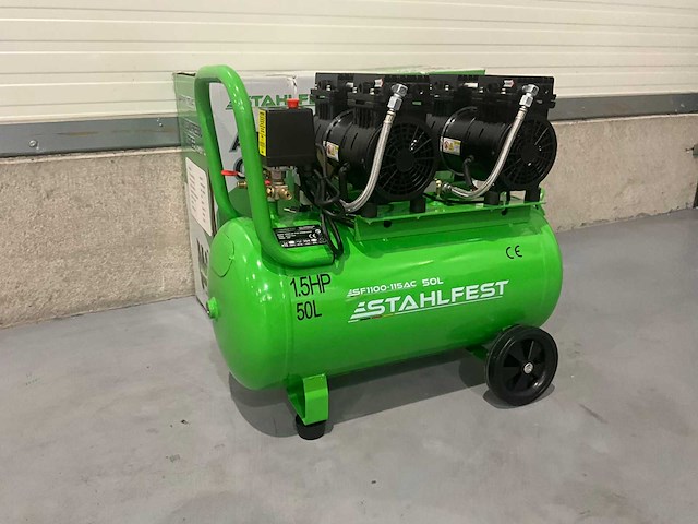 2026 stahlfest sf1100-115ac 50 liter hogedrukcompressor - afbeelding 4 van  11