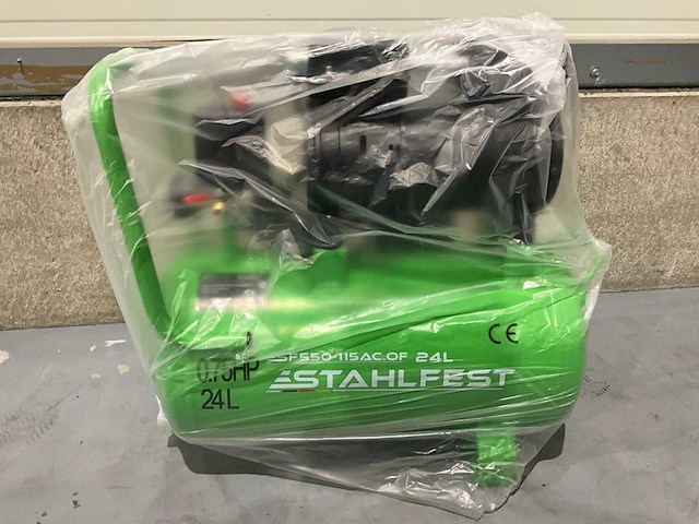 2026 stahlfest sf550-115 24 liter luchtcompressor - afbeelding 9 van  9
