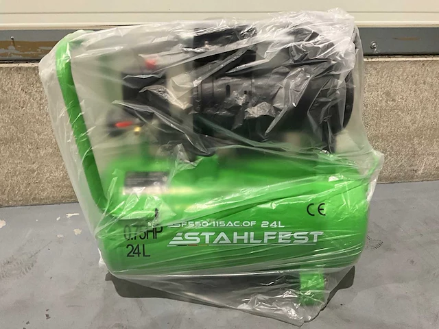 2026 stahlfest sf550-115 24 liter luchtcompressor - afbeelding 6 van  9