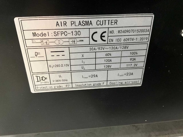 2026 stahlfest sfpc130 plasmasnijmachine - afbeelding 4 van  7