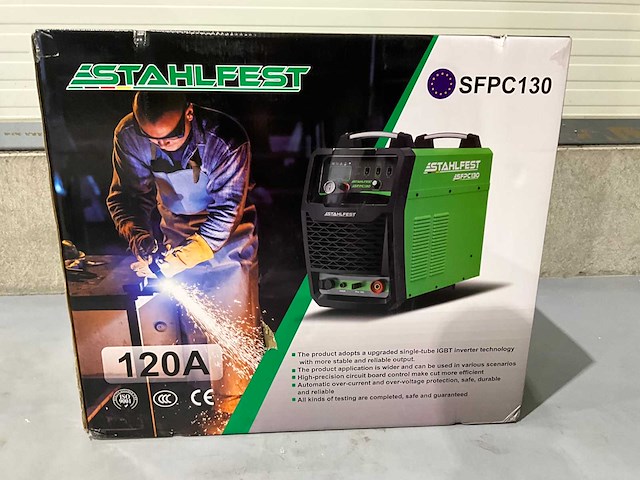 2026 stahlfest sfpc130 plasmasnijmachine - afbeelding 8 van  16