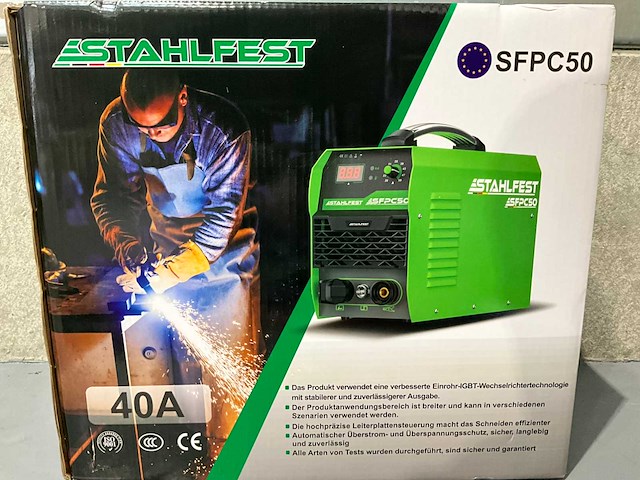 2026 stahlfest sfpc50 plasmasnijmachine - afbeelding 6 van  14
