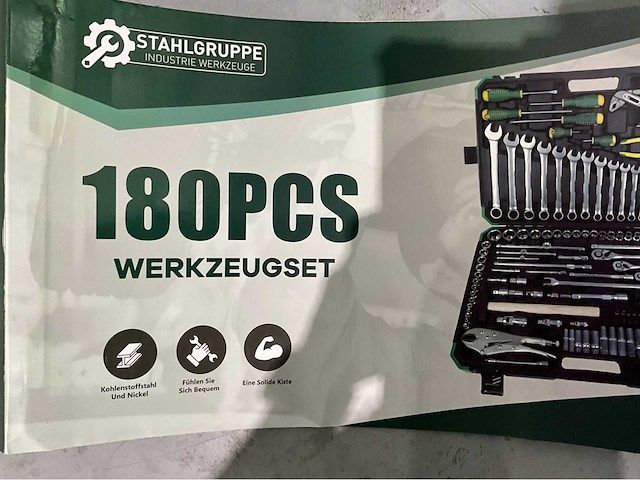 2026 stahlgruppe 180 stuks gereedschapswagen - afbeelding 7 van  7
