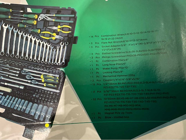 2026 stahlgruppe 180 stuks gereedschapswagen - afbeelding 11 van  11