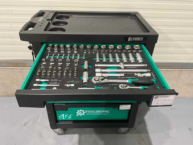 2026 stahlgruppe 212 stuks gereedschapswagen - afbeelding 18 van  21