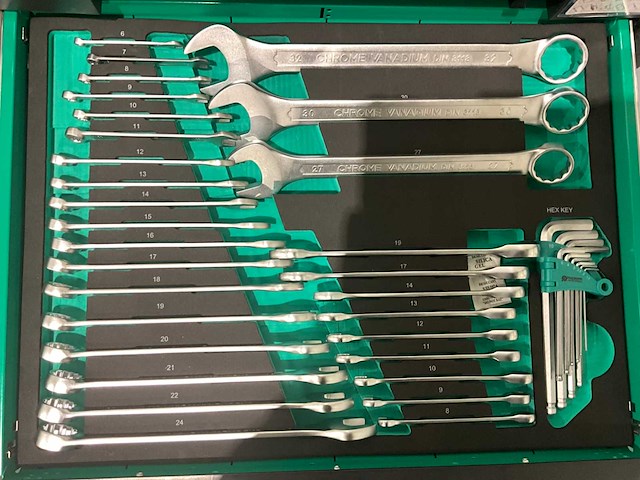 2026 stahlgruppe 212 stuks gereedschapswagen - afbeelding 2 van  21