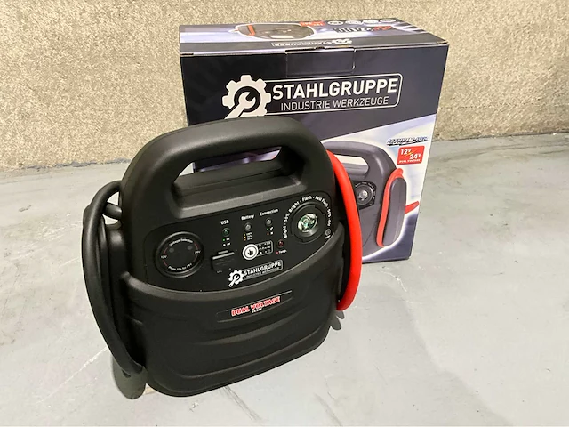 2026 stahlgruppe sg2400 startbooster 12v / 24v - afbeelding 2 van  8