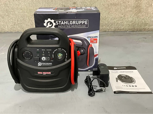 2026 stahlgruppe sg2400 startbooster 12v / 24v - afbeelding 1 van  8