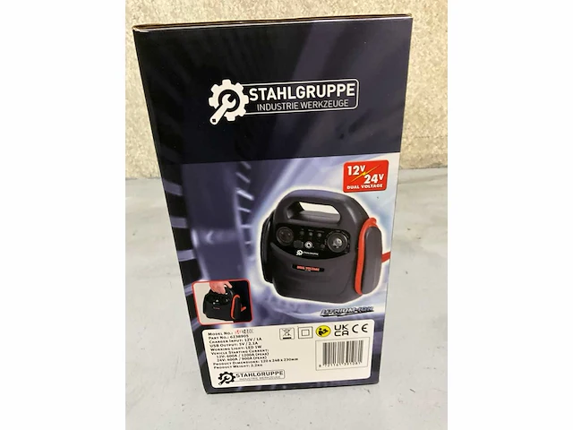 2026 stahlgruppe sg2400 startbooster 12v / 24v - afbeelding 8 van  8