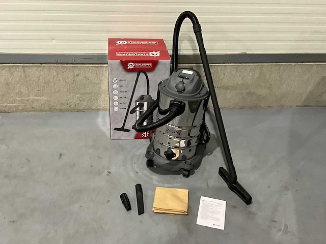 2026 stahlgruppe sgis30l 30 liter industriële stofzuiger nat/droog - afbeelding 3 van  10