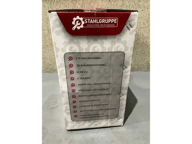 2026 stahlgruppe sgkt20m snoerhaspel - afbeelding 6 van  7