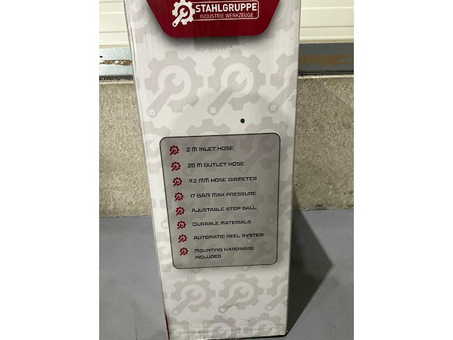 2026 stahlgruppe sgst20m slang\lucht haspel - afbeelding 4 van  12