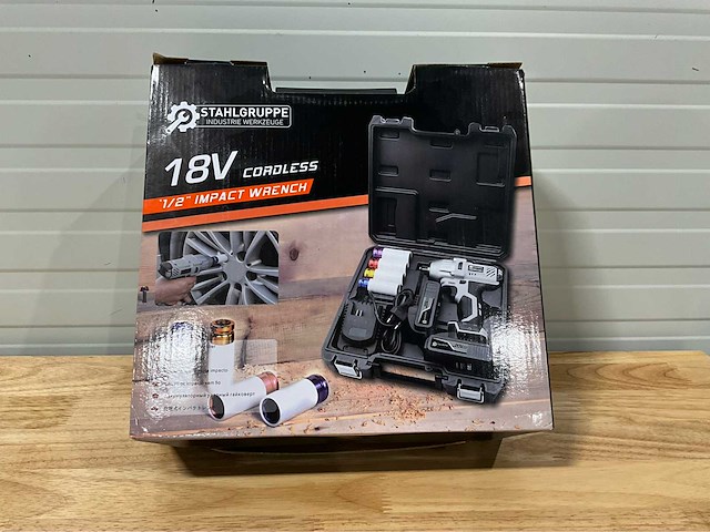 2026 stahlgruppe slagmoersleutel accu gereedschap - afbeelding 7 van  7