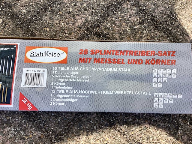2026 stahlkaiser beitelset 28 delig - afbeelding 5 van  5