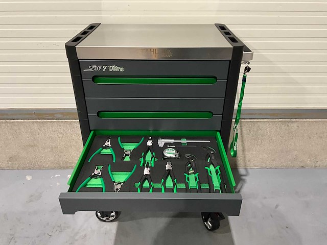 2026 stahlwerk germany sw 7 gereedschapswagen - afbeelding 4 van  17