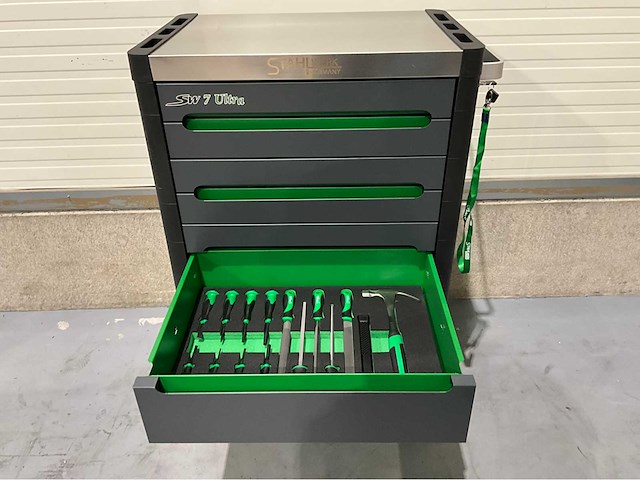 2026 stahlwerk germany sw 7 gereedschapswagen - afbeelding 8 van  24