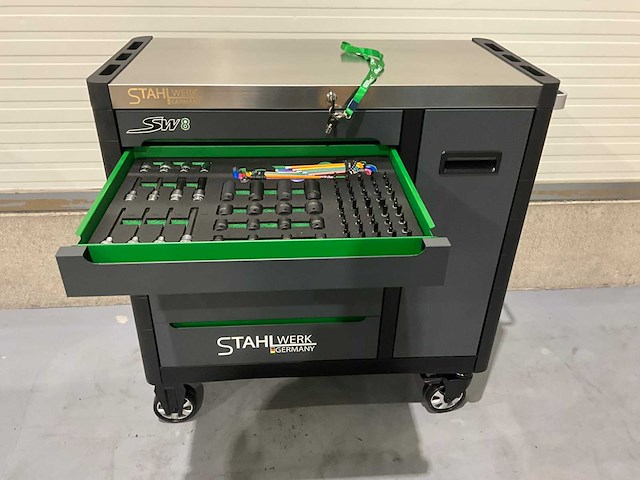 2026 stahlwerk germany sw 8 gereedschapswagen - afbeelding 2 van  26
