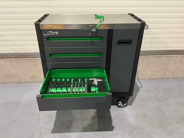 2026 stahlwerk germany sw 8 gereedschapswagen - afbeelding 10 van  26