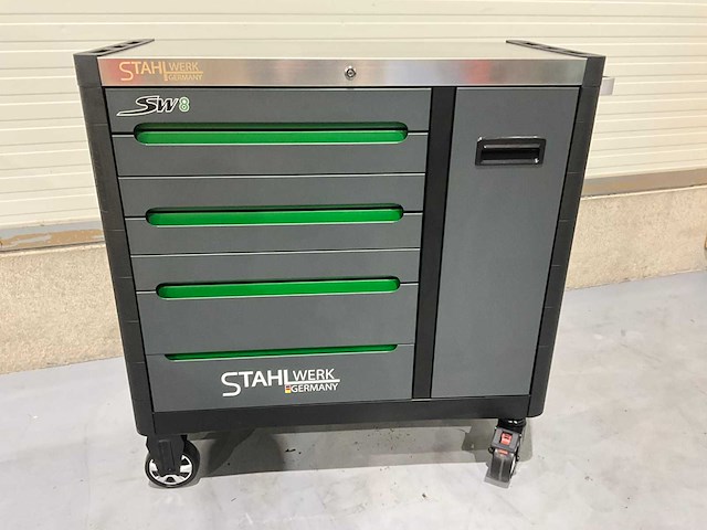 2026 stahlwerk germany sw 8 gereedschapswagen - afbeelding 1 van  26