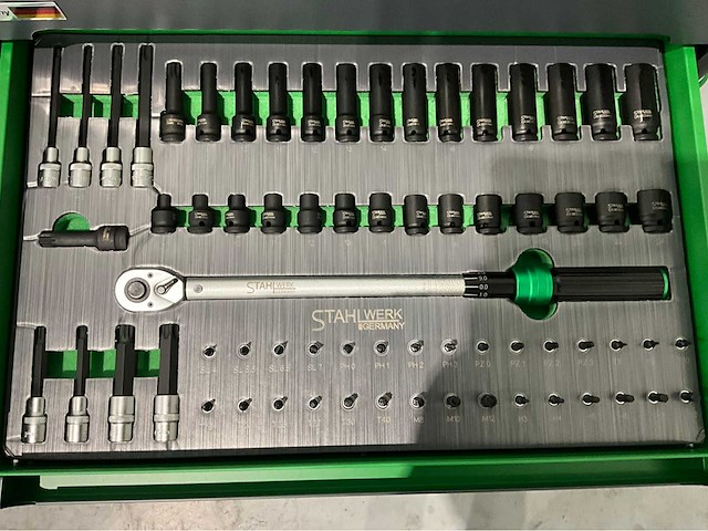 2026 stahlwerk germany sw 9 gereedschapswagen - afbeelding 2 van  12