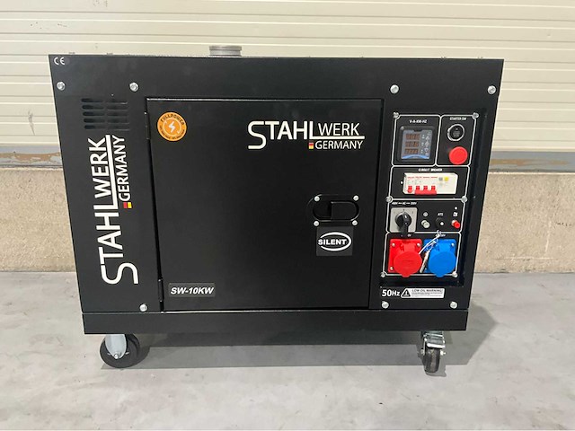 2026 stahlwerk sw-10 10 kva noodstroom diesel generator - afbeelding 3 van  19