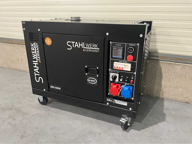2026 stahlwerk sw-10 10 kva noodstroom diesel generator - afbeelding 13 van  18