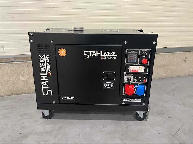 2026 stahlwerk sw-10 10 kva noodstroom diesel generator - afbeelding 1 van  18