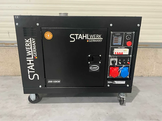 2026 stahlwerk sw-10 10 kva noodstroom diesel generator - afbeelding 14 van  20