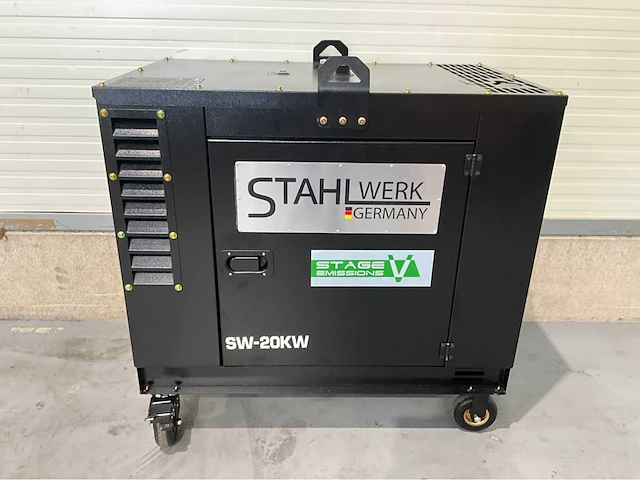 2026 stahlwerk sw-20 20 kva noodstroom diesel generator - afbeelding 14 van  19