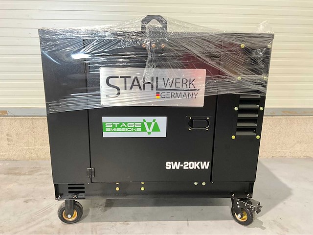 2026 stahlwerk sw-20 20 kva noodstroom diesel generator - afbeelding 2 van  2