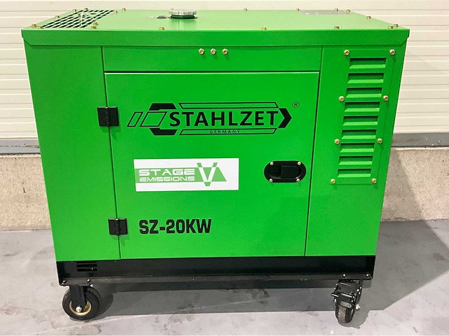 2026 stahlzet germany sz-20 20 kva noodstroom diesel generator - afbeelding 19 van  20
