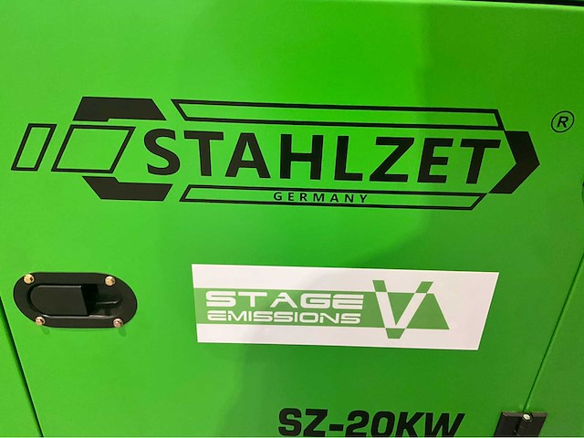 2026 stahlzet germany sz-20 20 kva noodstroom diesel generator - afbeelding 20 van  20