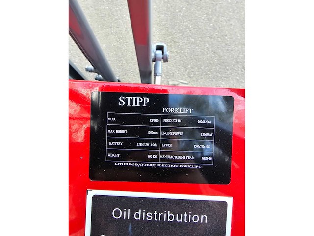 2026 stipp cpd10 vorkheftruck - afbeelding 4 van  20