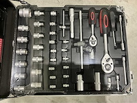 2026 trolly zilver 186 stuks gereedschapswagen - afbeelding 4 van  10