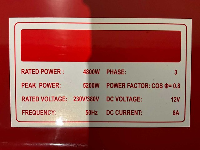 2026 ultra tools w10000 noodstroomaggregaat - afbeelding 1 van  8